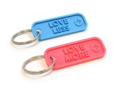 More&Less Inspiration Keychain 3D Printer Model