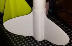 Model Rocket Fin Can – 24mm Elliptical 3D Printer Model