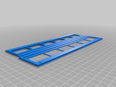 Negative Carrier For Scanning Negatives In A Soligor Type II Slide Duplicator 3D Printer Model