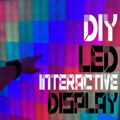 Interactive LED Tile Wall 3D Printer Model