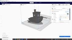 Giant Missle BENCHY 3D Printer Model