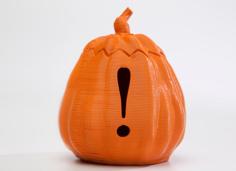 Pumpkin 3D Printer Model