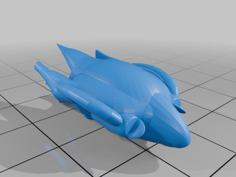 Phantom Dropship 3D Printer Model