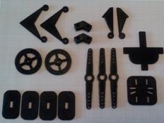 Slowflyer, Parkflyer Parts 3D Printer Model