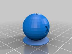 XYZ 20mm Calibration Sphere 3D Printer Model