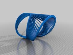 Geometric Bracelet / Angle- Bridge Test 3D Printer Model