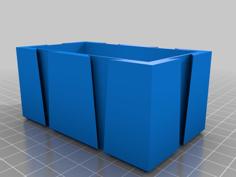 Modular Dovetail Display Box–rectangle! For Diecast Cars Or Other Thingies 3D Printer Model