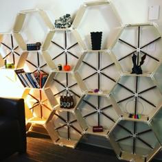 Hex-a-shelves (with Other Brackets As Well) 3D Printer Model