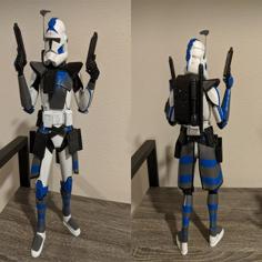 Star Wars: The Clone Wars – ARC Trooper Figure 3D Printer Model