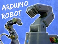 Compact Robot Arm (Arduino) – 3D Printed 3D Printer Model