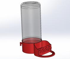 Feeder Birds Food 3D Printer Model