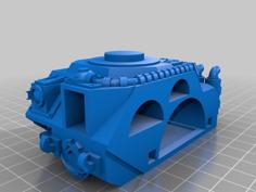 Demon Rust Alien Hybrid Tank 3D Printer Model