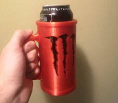 Monster Energy Can Cup Double Sided Remix 3D Printer Model