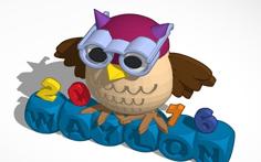 Remix Owl Always Luv U 3D Printer Model