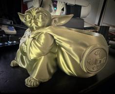 3D Printable Baby Yoda Grogu Buddha Baby Planter 3D Printer Model