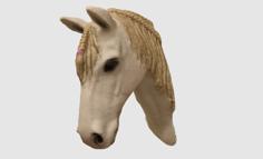 Horse Head 3D Printer Model