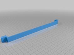 Dorm Fridge Shelf Extender 3D Printer Model