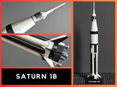 SATURN 1B 3D Printer Model