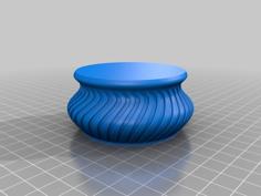 Potpourri Bowl 3D Printer Model