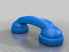 Retro Telephone 3D Printer Model