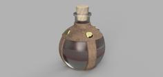 Potion Of Minor Restoration (Potion Bottle) 3D Printer Model