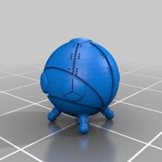 Trojan Ball (Stargate) 2 Color 3D Printer Model