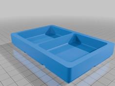 Gridfinity Battery Crate Holder 3D Printer Model