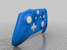 Xbox One S Custom Controller Shell: Alita Battle Angel Edition 3D Printer Model