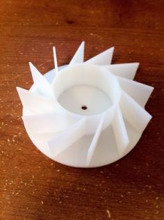 Water Wheel 3D Printer Model