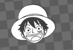 Luffy Keychain – One Piece 3D Printer Model