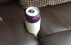 Couch Koozie Drink Holder For Spiral Vase Mode 3D Printer Model