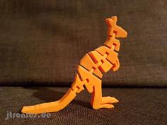 Flexi Articulated Kangaroo Full 3D Printer Model