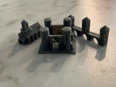 Medieval Themed Catan Pieces 3D Printer Model