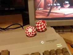 “Amiga” Ball – Printable Bicolor Ball With A Single-head Printer. No Glue. 3D Printer Model