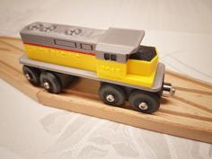 Toy Train Union Pacific BRIO / IKEA Compatible 3D Printer Model