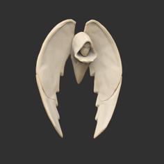 Hooded Mask With Wings 3D Printer Model