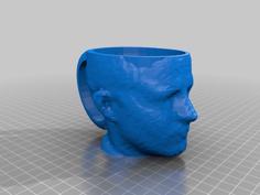 Mark Head Coffee Mug 3D Printer Model