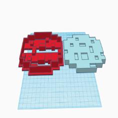 Minecraft Cookie Cutter 3D Printer Model