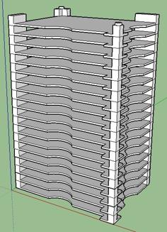 Modular Game Holder/ Media Storage 3D Printer Model