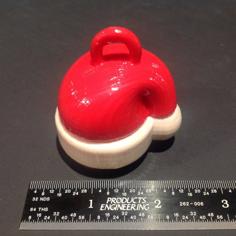 Christmas Ornament – Santa Hat 3D Printer Model