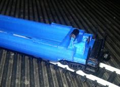 HO Scale Well Car In Two Main Parts. 3D Printer Model