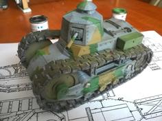 Almost Renault FT Tank Model ;) 3D Printer Model