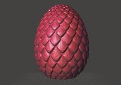 Solid Dragon Egg (remix Of My Threaded Dragon Egg) 3D Printer Model