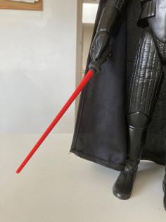 12″ Kenner Vader Replacement Saber With Removable Blade 3D Printer Model