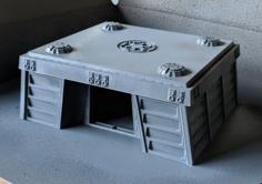 Star Wars Legion Terrain – Imperial Endor Bunkers 3D Printer Model