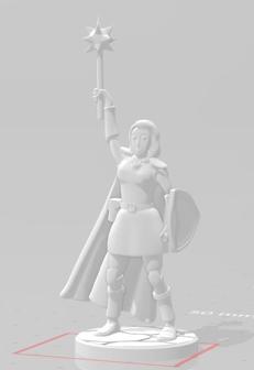 Rick And Morty – Beth Smith – Cleric 3D Printer Model