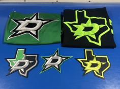 Dallas Stars Logos 3D Printer Model