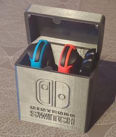 Switch Joycon Box (with Embedded Magnets) 3D Printer Model