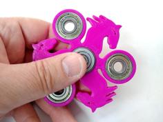 Horse Fidget Spinner 3D Printer Model