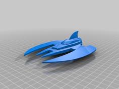 Batman Plane 3D Printer Model